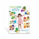 Preschool Healthy Eating from Head to Toe Poster