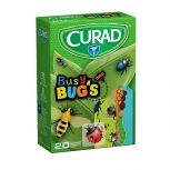 Curad Adhesive Bandages, BusyBugs - 20/box