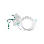 Pediatric Disposable Oxygen Mask, Non-Rebreather, Medium Concentration, 7' Tubing