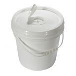 Bucket with Lid For 800 Ct. Wipes, Empty