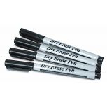 Dry Erase Markers Set, Black