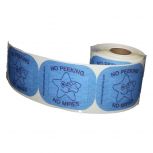 Blue Roll Eye Patch, Bilingual 100/roll