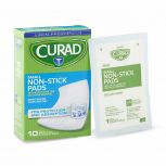 Curad Non Stick Pad 2"x3", 10/box