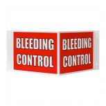 3-Way Bleeding Control Sign