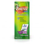 Zyrtec Children's Allergy Grape Syrup, 4 oz.