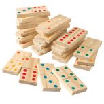 HearthSong Wooden Dominoes