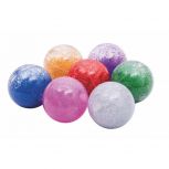 Rainbow Glitter Balls Set of 7