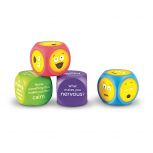 Emoji Soft Foam Cubes Set of 4