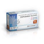 Clear Poly Food Service Gloves, 300/Box