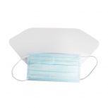 Surgical Mask with Eye Shield, 25/case