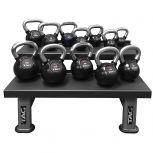 TAG Rubber Covered Kettlebells with Chrome Handle