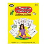 Question Challenge Card Game Fun Sheets