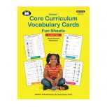 Webber Core Curriculum Vocabulary Cards Fun Sheets Level Two