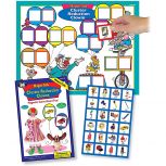 MagneTalk Cluster Reduction Clowns Magnetic Board Game