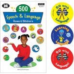 500 Speech & Language Reward Stickers