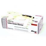 Latex Exam Gloves, 100/bx