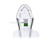High Concentration Oxygen Mask, Adult, Elongated, 7' Tubing