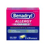 Benadryl Liqui-Gels 48ct
