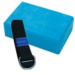 Sports Health™ Yoga Block & Strap 