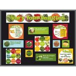 Vegetables Bulletin Board Kit