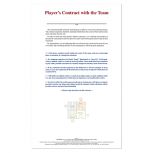Player's Contract with the Team Poster 12/package