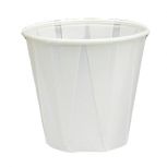 3-1/2 oz. Pleated Paper Cup 2500/Case