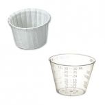 1 oz cup, Paper and Plastic