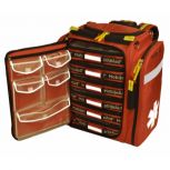 MobileAid Professional Medical Responder EMS Backpack (6 pouches & stretcher)