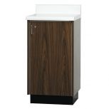  Base Cabinet with One Door and Two Adjustable Shelves 36"H x 18"W x 19"D