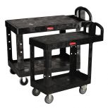 Rubbermaid Flat Shelf Carts