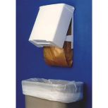 SaniDisposal White Plastic Receptacle