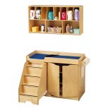 Changing Table and Diaper Organizer