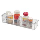 Medicine Organizer, Clear 12" with Handles