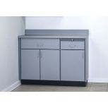 Base Cabinet with Three Doors, Two Drawers, and Two Shelves 36"H x 44"W x 18"D