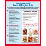 Kids Food Allergies Magnet, Laminated - 8.5" x 11"