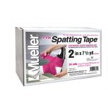 Mueller Pink Spatting Tape, 2" x 7.5 yds, 24 Rolls/Case