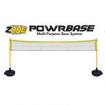 The Zone Multi-Sport Standard Complete System: 2 bases, 2 tall standards, 2 short standards, game net