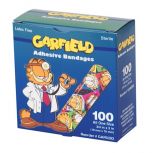 CareBrand Garfield 3/4" x 3" Adhesive Strips