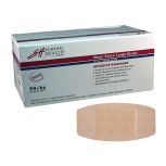  School Health Adhesive Bandages, Extra-Large Sheer, 2" x 4" 50/Box