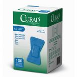 CURAD Food Service Blue Plastic Adhesive Bandages