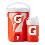 Gatorade coolers and ice chest