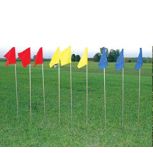 Directional Flags with Posts Set