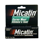 Micatin Antifungal Athletic Foot Remedy - 0.5 oz. Cream, antifungal cream, micatin