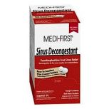 Medi-First Sinus Decongestant Commissary Pack 24 X 1's