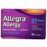 Allegra Allergy Relief 15's (180 mg each)