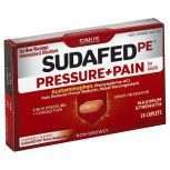 Sudafed Pressure and Pain