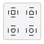 Crowded LEA SYMBOLS® Response Panel