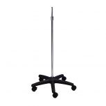 Deluxe Universal Stand, Chromium Adjustable with Casters