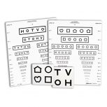 LEA SYMBOLS & HOTV Massachusetts Pediatric Eye Chart