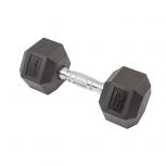 York Rubber Hex Dumbbell